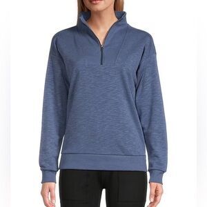 Kinesis NWT blue quarter zip, XL